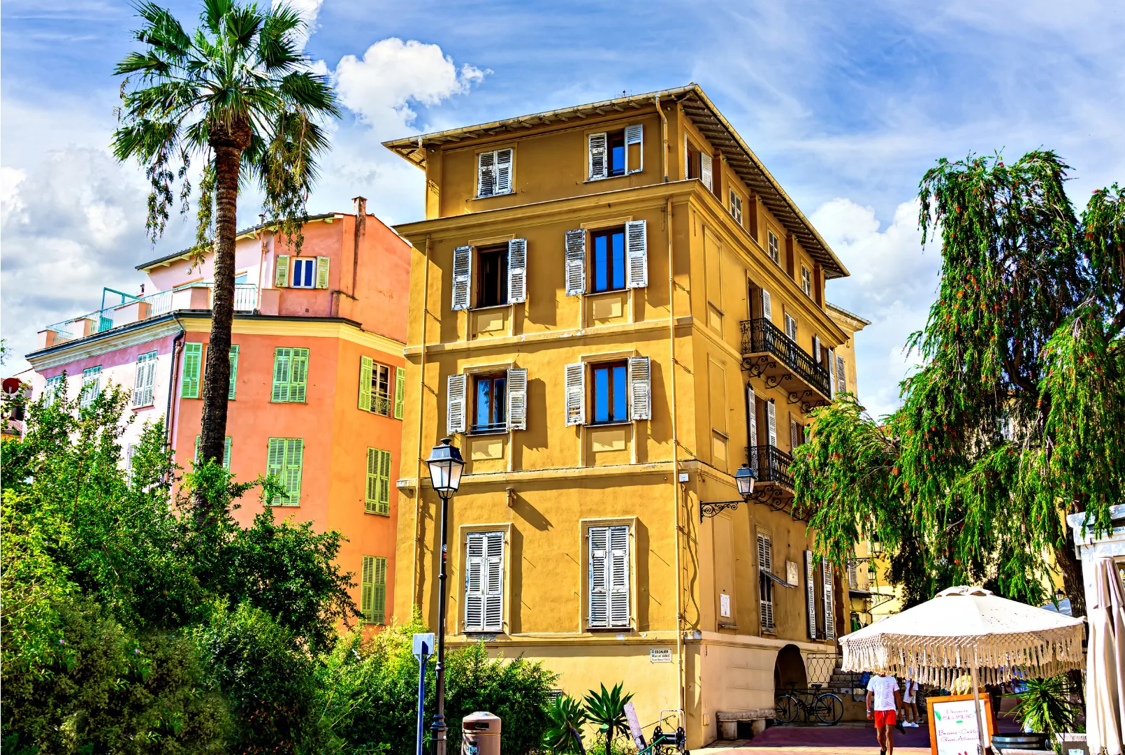 Vue de Nice depuis la colline du Château